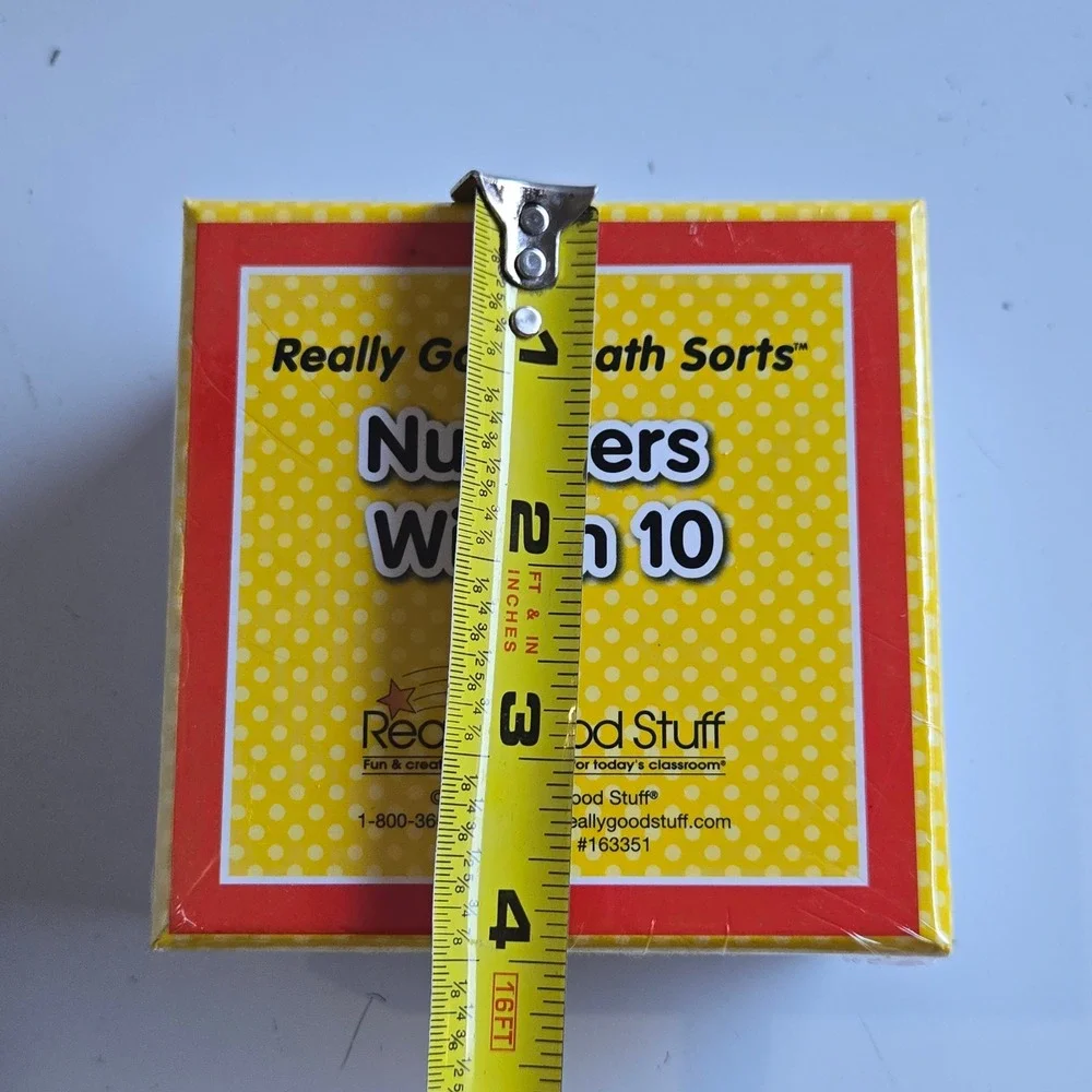 Really Good Stuff Math Sorts Numbers Within 10 Educational Learning Game 163351